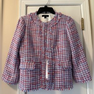 Ann Taylor tweed jacket Size 2